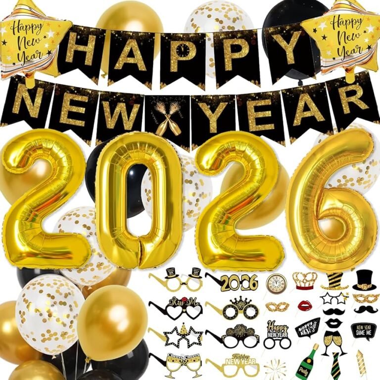 Cheap New Year Decoration 2026 Party Supplies