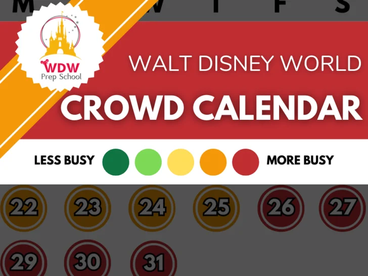 Thanksgiving Week Disney Crowd Calendar November 2026