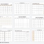 November 2026 Calendar Templates Free Printable PDFs 1