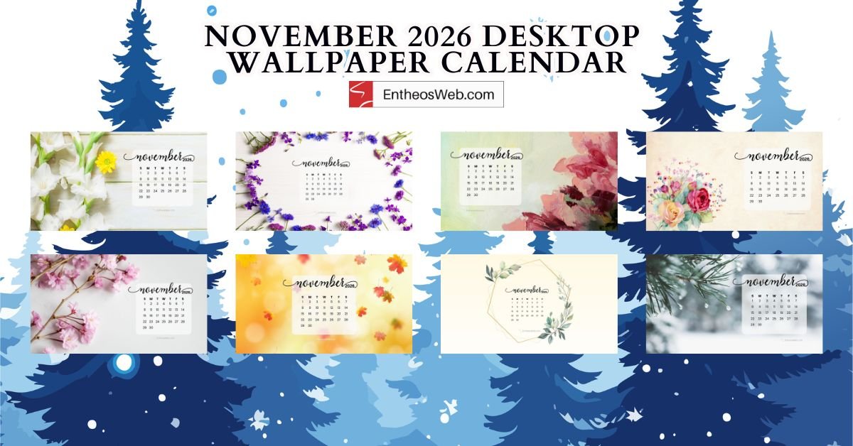 November 2026 desktop wallpaper calendar