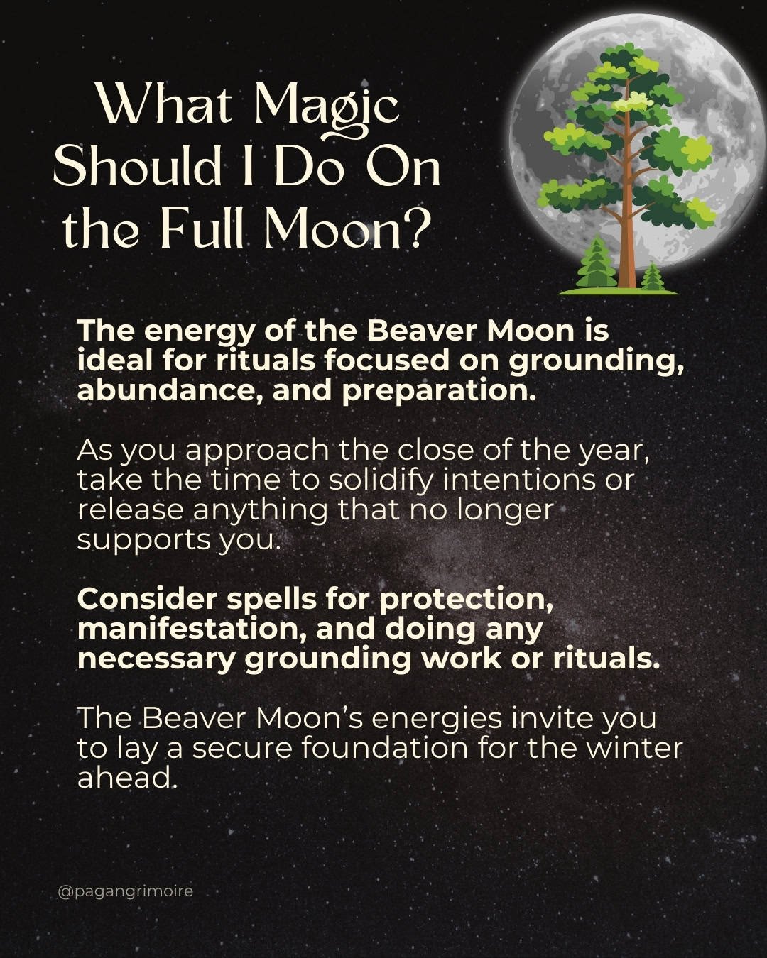 November Full Beaver Moon spiritual meaning 4