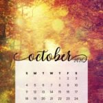 October 2026 phone wallpaper background fall 2