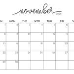 Printable November 2026 Calendar Style 1 1024x791 4