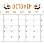 Printable October 2026 Calendar Style 10 1024x791 1