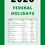 federal holidays 2fe6e80cdb1ea8b64737dbe39d47523a