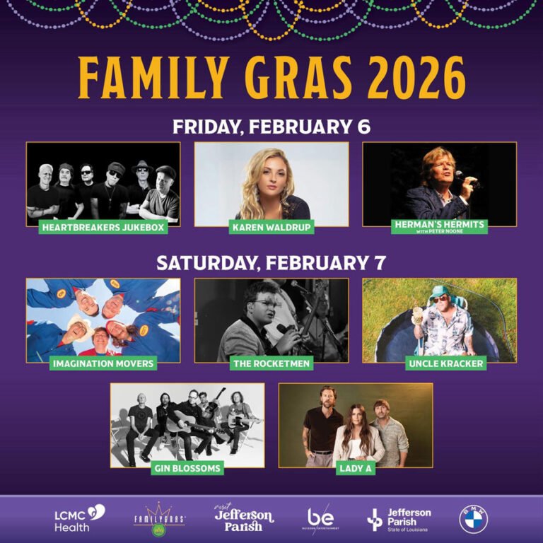 Family Friendly New Orleans Events December 2026