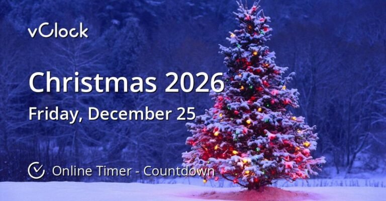Countdown To The 25th December 2026 Christmas Calendar