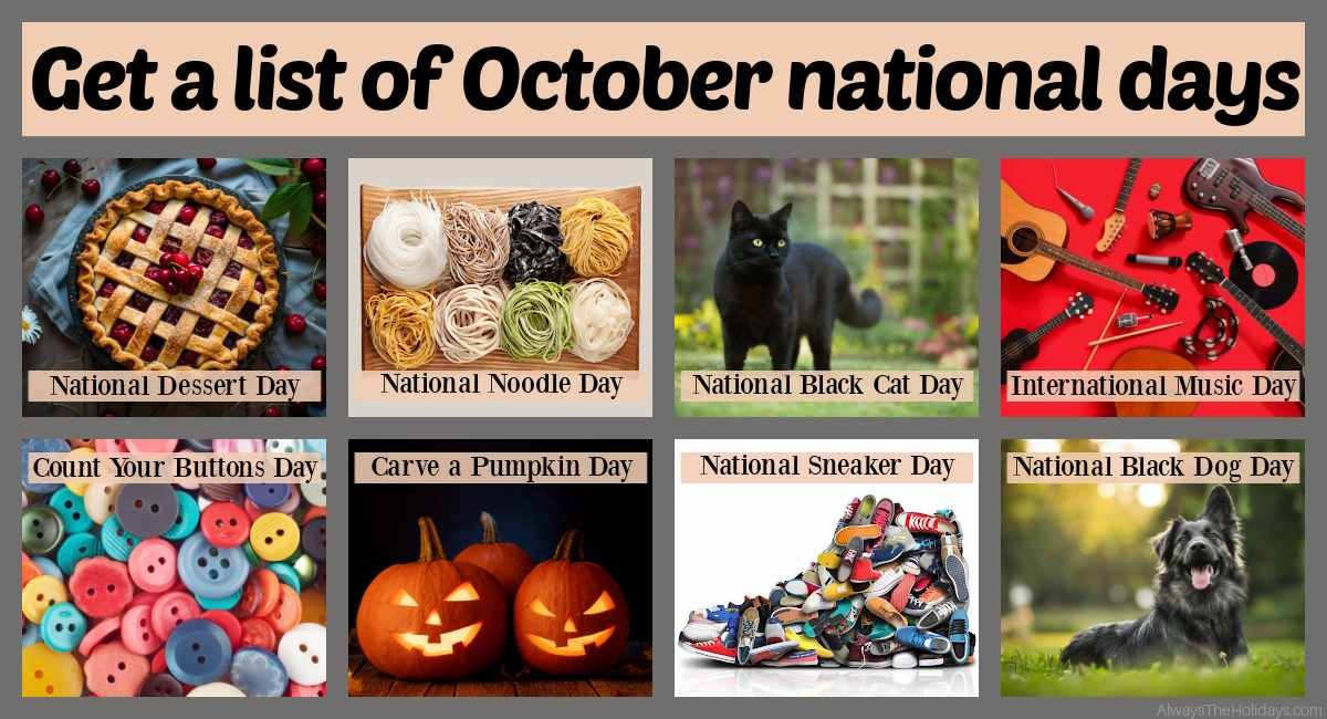 october national days list