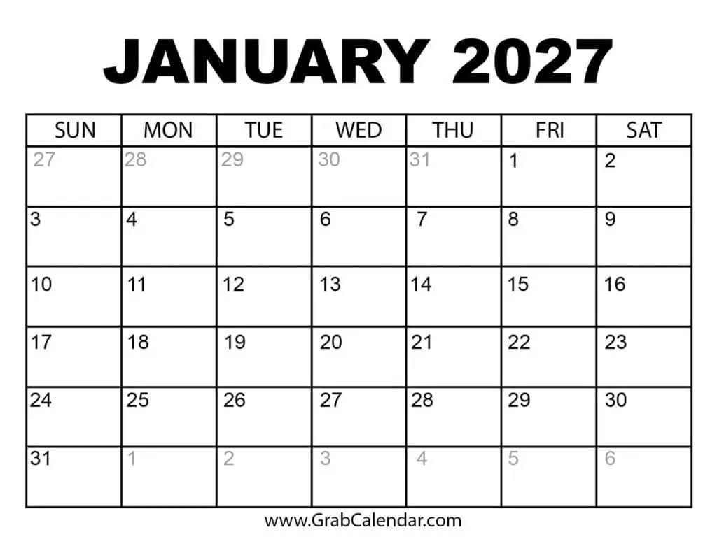 January 2027 Calendar 1024x791 1