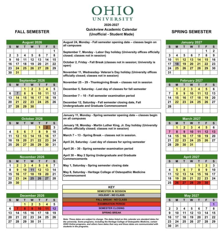 Byui Fall 2027 Calendar: Your Ultimate Guide to Key Dates and Deadlines