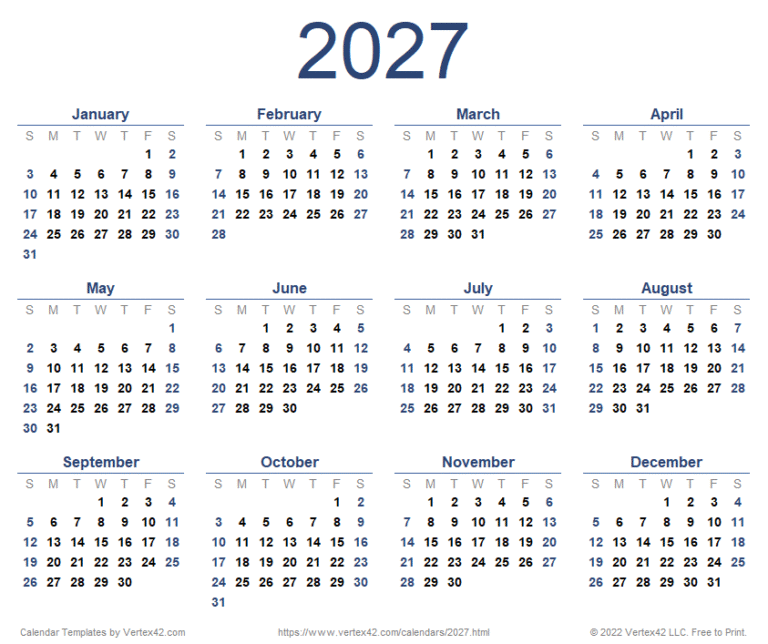 Free Edit Calendar 2027 11 2027 calendar