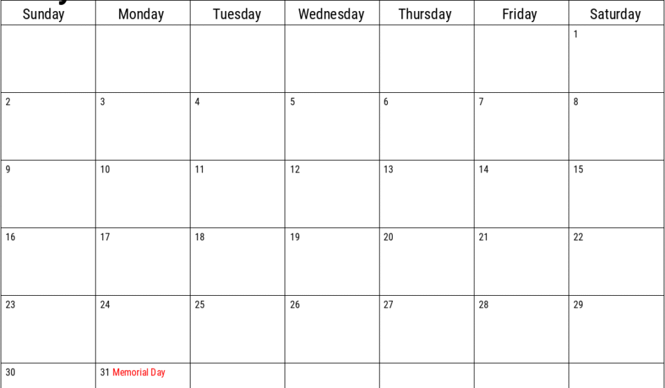 2027 may calendar with holidays
