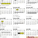 Cobb County School Calendar 2027 2028 v1