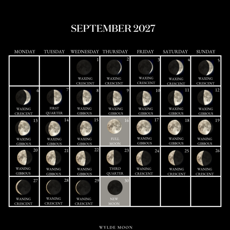 When Is Full Moon In September 2027 10 SEPTEMBER 2027 2