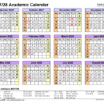 academic calendar 2027 2028