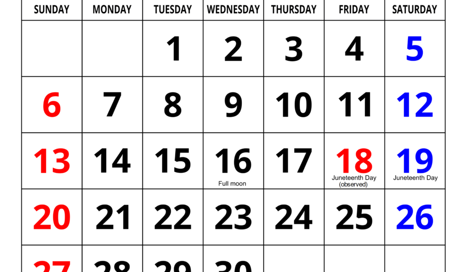 large print june 2027 calendar fefeff fefefe 4