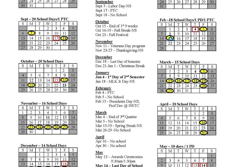 large 2026 2027 DUKE SCHOOL ACADEMIC CALENDAR
