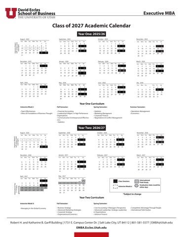 Catch Every Key Date in UTA’s Spring 2027 Semester