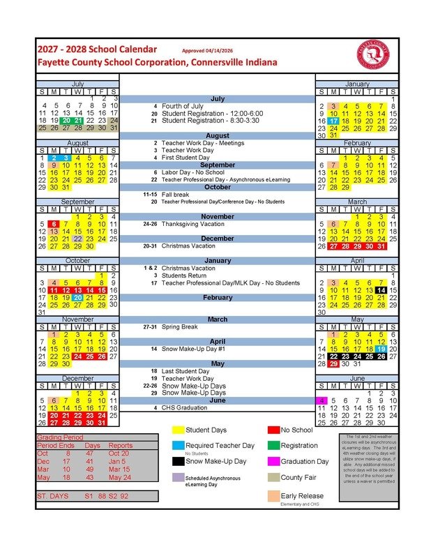 Fayette County Public Schools Calendar 27 28 6 content 8d7JJwMvit1T2E5xio c3g